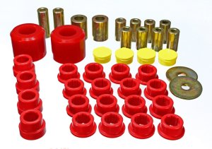 Chevrolet Camaro Control Arm Bushing Kit - Rear - Energy Suspension - Hyper-Flex Performance Polyurethane - Red - 2010